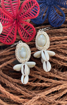 Marshallese Lauhala woven Earrings