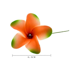 Tiare Flower With Black Pearl Hair Sei