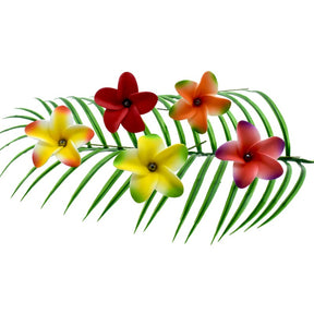 Tiare Flower With Black Pearl Hair Sei